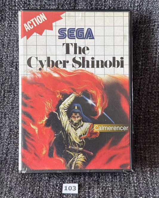 The Cyber Shinobi Game - Sega Master System