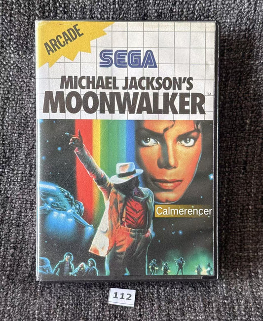 Moonwalker Game - Sega Master System