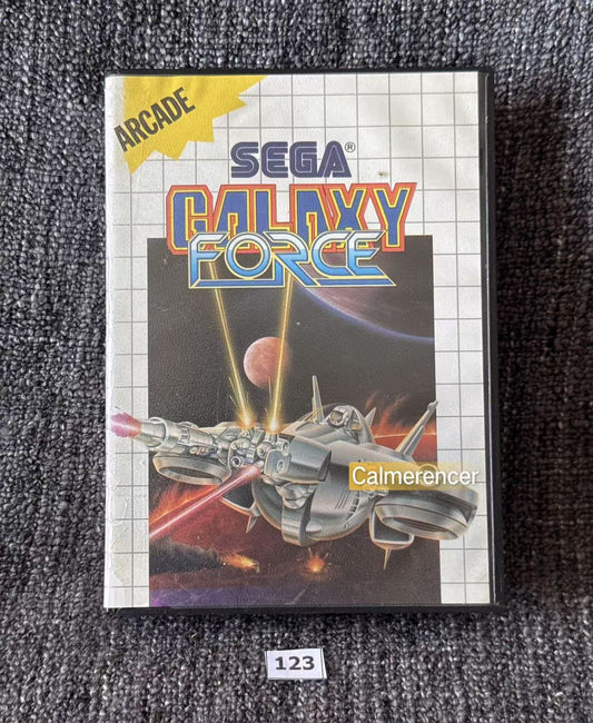 Galaxy Force Game - Sega Master System