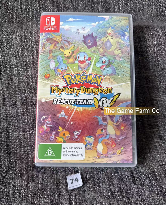 Pokemon Mystery Dungeon Rescue Team DX Switch Game - Nintendo Switch