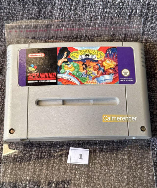 Battletoads in Battlemaniacs - Super Nintendo (Snes) Game
