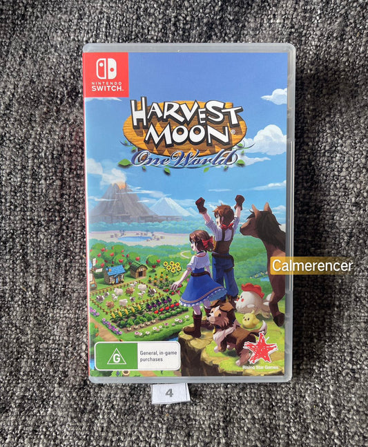 Harvest Moon One World Game - Nintendo Switch