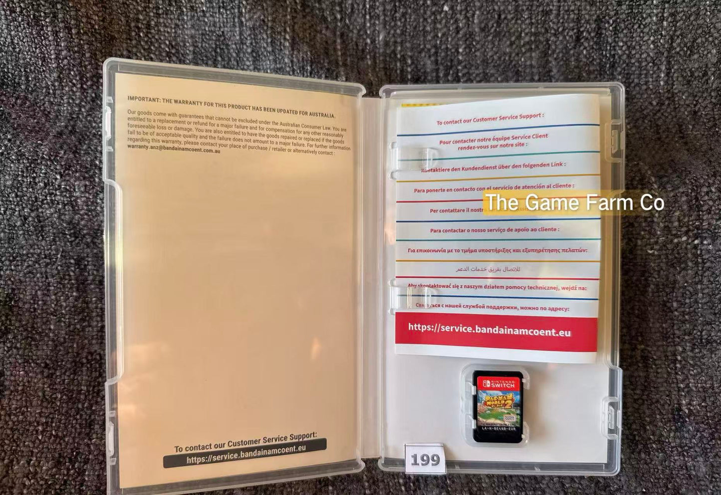 Pac-Man World Re-Pac (Nintendo Switch) Complete CIB Physical Cartridge PAL