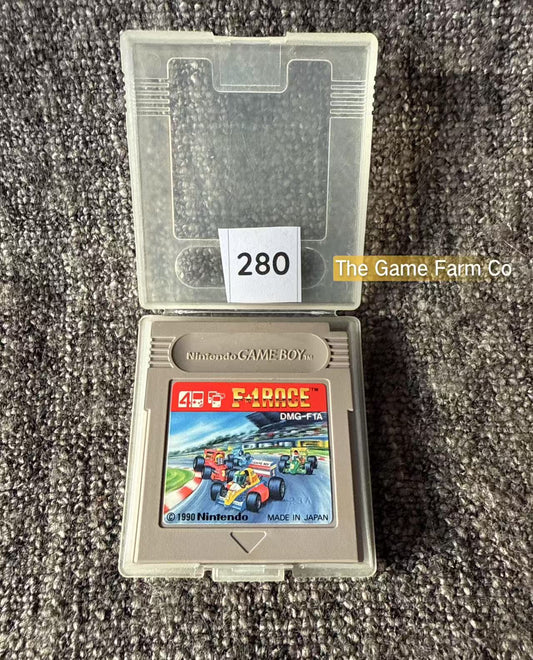 F 1 Race Game with case - Nintendo Gameboy