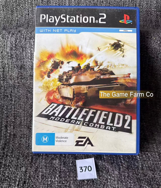 Battlefield 2 Modern Combat Game- Sony PlayStation 2 (PS2)