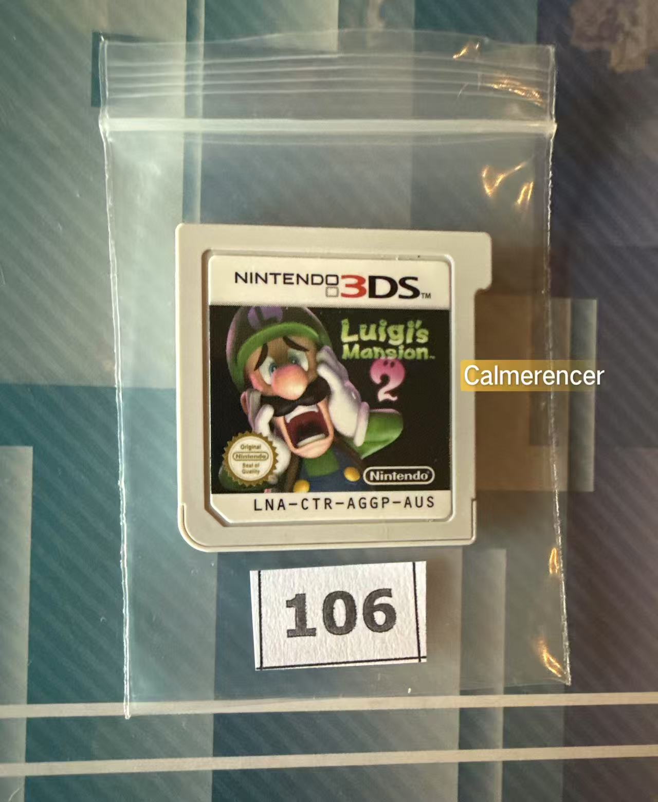 Luigis Mansion 2 Game - No case Nintendo 3DS