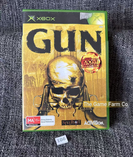 Gun Game In Excellent Condition Microsoft Xbox Original