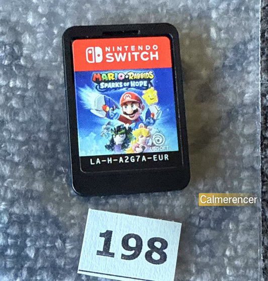 Mario + Rabbids Sparks Of Hope  ( Loose Game - No case)  - Nintendo Switch