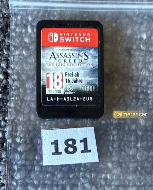 Assassins Creed The Ezio Collection Game ( Loose - no Case) - Nintendo Switch