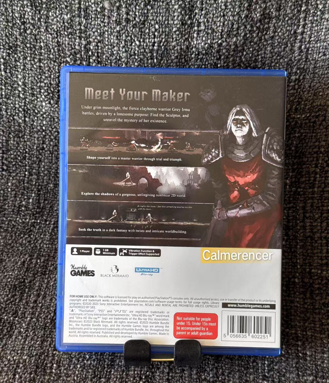 Moon Scars Game -Brand New & unused - Sony Playstation 5 - Pal Version
