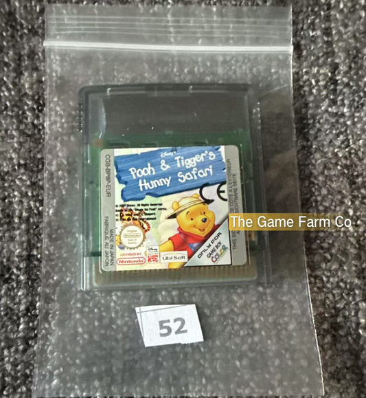 Pooh & Tigger's Hunny Safari Game - Nintendo Gameboy Color