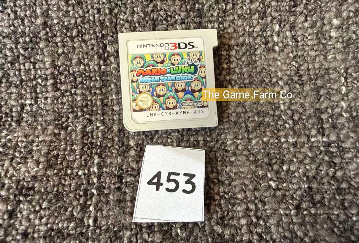 Mario & Luigi: Dream Team Bros. Nintendo 3DS Physical Game Loose PAL Tested Used