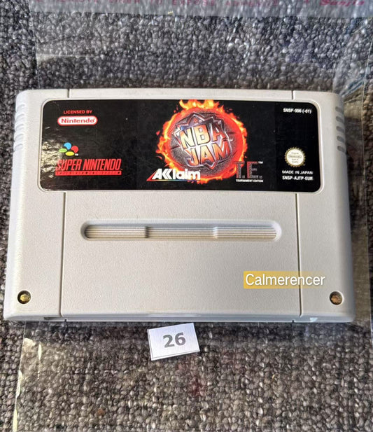 NBA Jam - Super Nintendo (Snes) Game