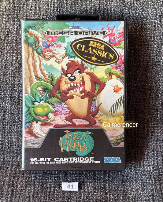 Taz Mania - No Manual - Game - Sega Mega Drive