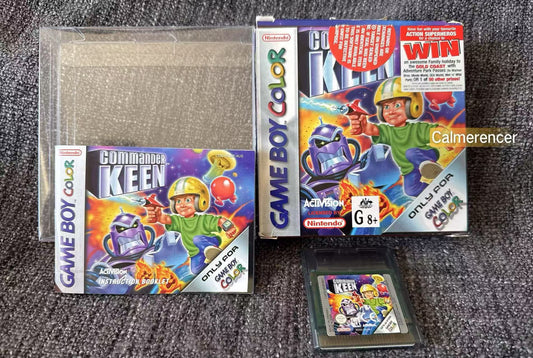 Commander Keen Boxed Game - Nintendo Gameboy Color