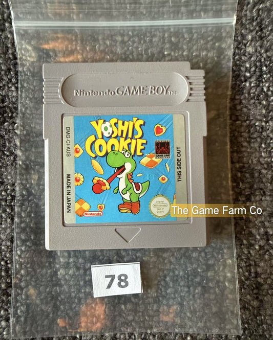 Yoshi's Cookie Game - Nintendo Gameboy