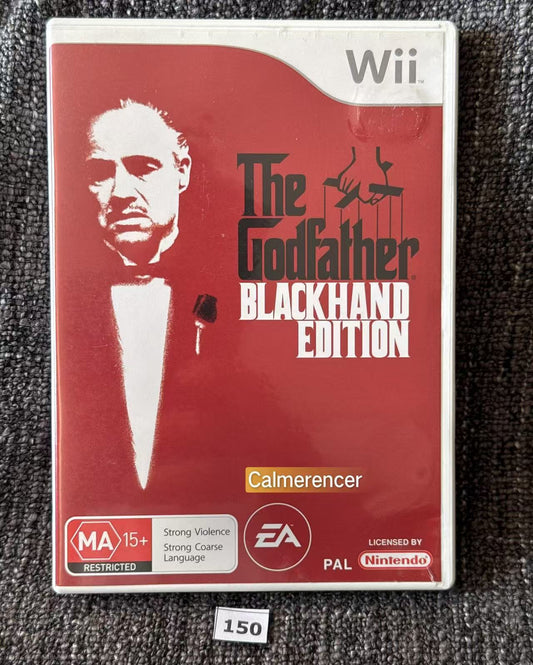The God Father Black Hand Edition - Nintendo Wii game