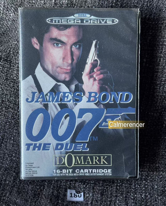007 James Bond The Duel - No manual - Game - Sega Mega Drive