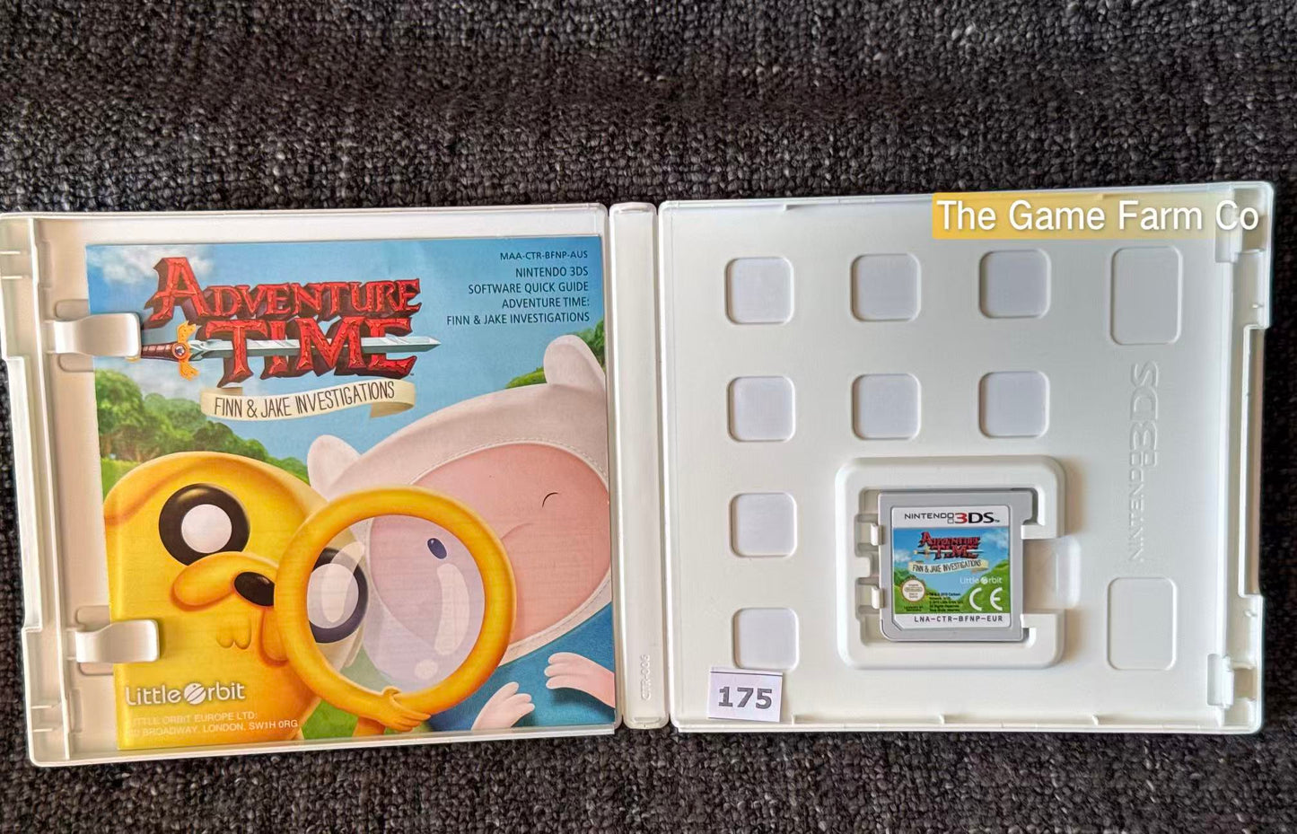Adventure Time: Finn & Jake Investigations Nintendo 3DS Complete PAL Tested Used