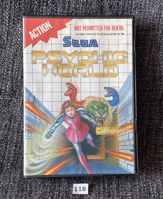 Psychic World Game - No manual - Sega Master System