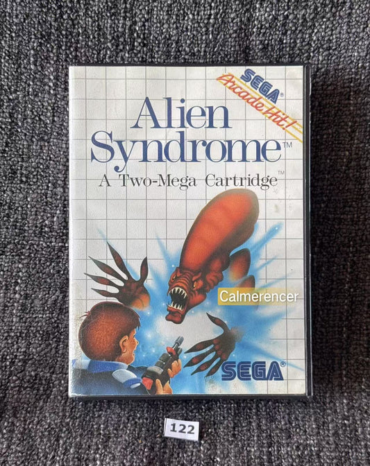 Alien Syndome Game - Sega Master System