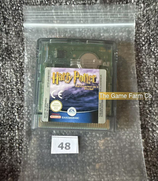 Harry Potter and the Philosopher's Stone Game - Nintendo Gameboy Color