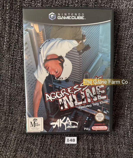 Aggressive Inline Game - no manual  - Nintendo Gamecube - Pal Version