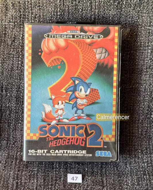 Sonic The Hedgehog 2 -  No Manual - Game - Sega Mega Drive