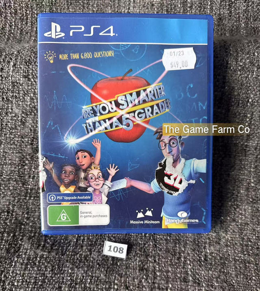 Are You Smarter Than A 5th Grader? Brand new  - Sony Playstation 4 (PS4) Game