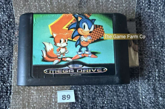 Sonic The Hedgehog 2 - Game (No case) - Sega Mega Drive