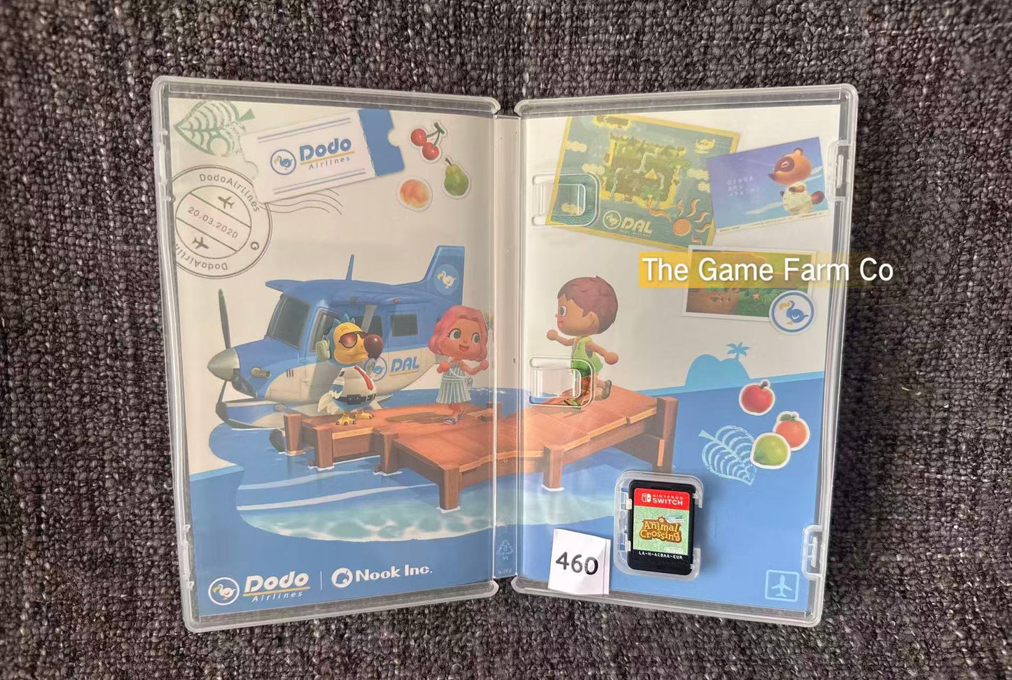 Animal Crossing New Horizons Nintendo Switch Physical Game Cartridge PAL Tested Used