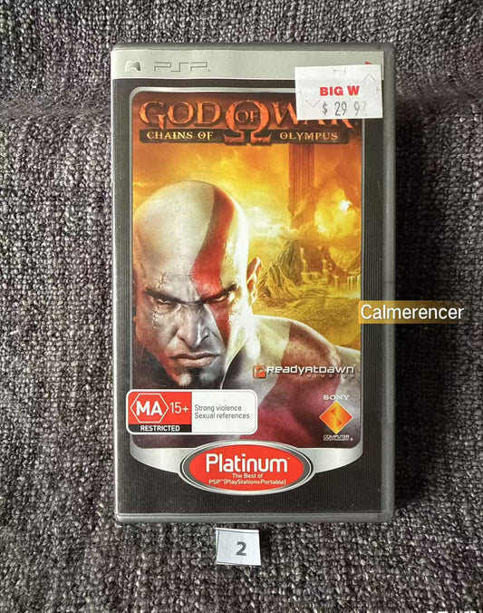 God of War Chains of Olympus PSP Game - PlayStation Portable