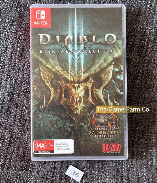 Diablo lll Eternal Collection Switch Game - Nintendo Switch