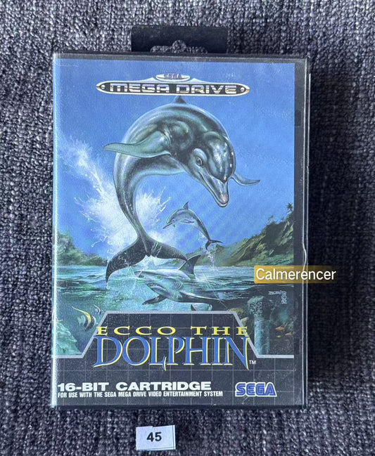 Ecco The Dolphin Gold Collection Game - No manual Sega Mega Drive