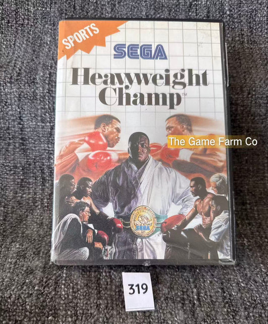 Heavyweight Champ Game - Sega Master System