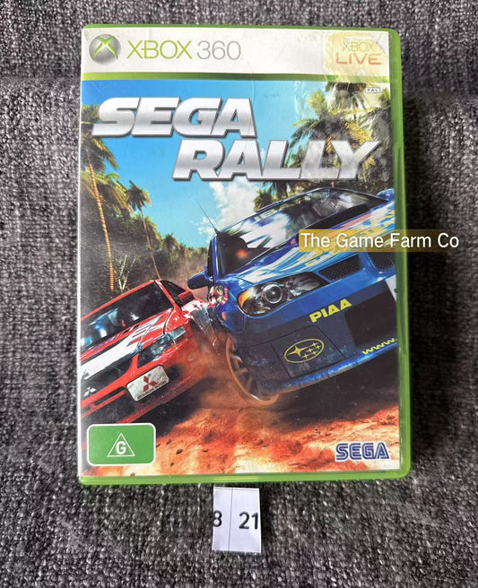 Sega Rally - Xbox 360 Game