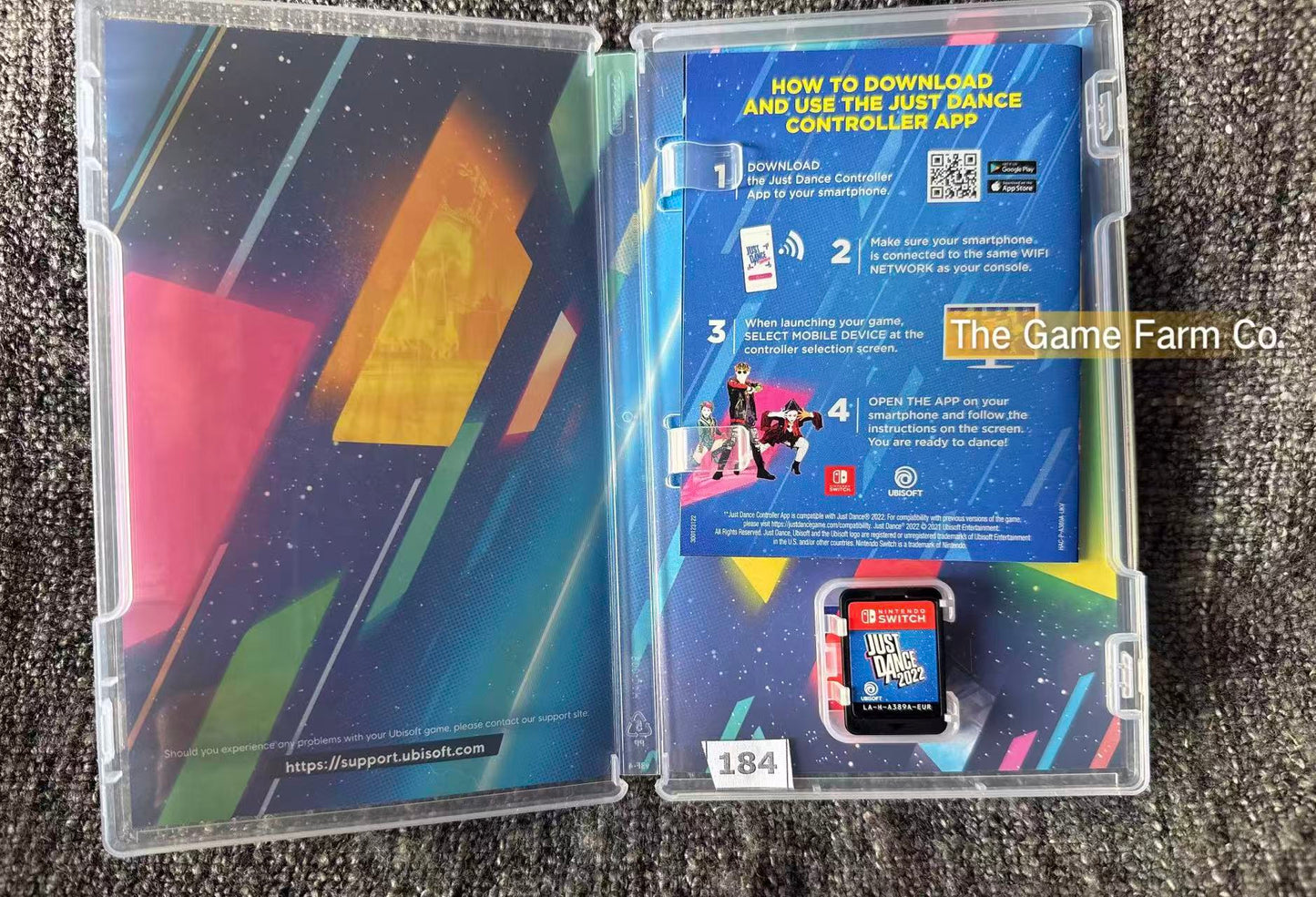 Just Dance 2022 (Nintendo Switch) Rhythm Party Game Used CIB PAL