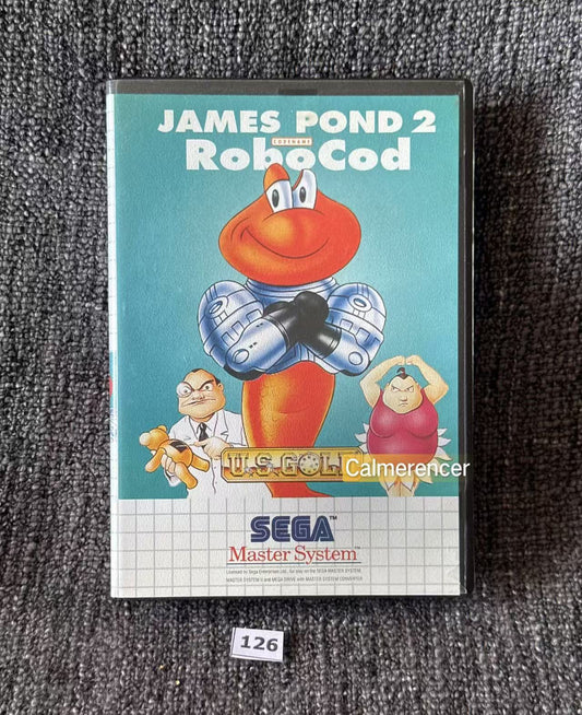 James Pond 2 Robocod Game In excellent condition- Sega Master System