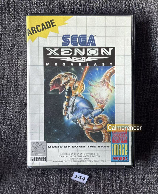 Xenon 2 Game - Sega Master System