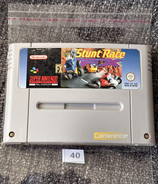 Stunt Race - Super Nintendo (Snes) Game