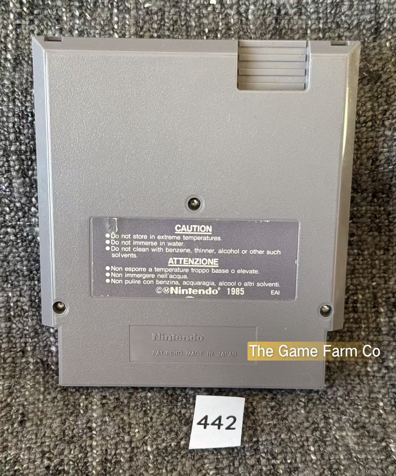 Teenage Mutant Ninja Turtles Nintendo NES Physical Game Cartridge PAL Tested Used