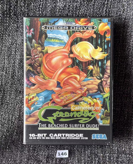 Greendog The Beached Surfer Dude! Game - Sega Mega Drive