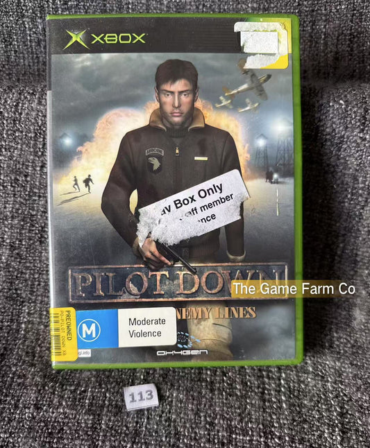 Pilot Down Behind Enemy Lines  Microsoft Xbox Original