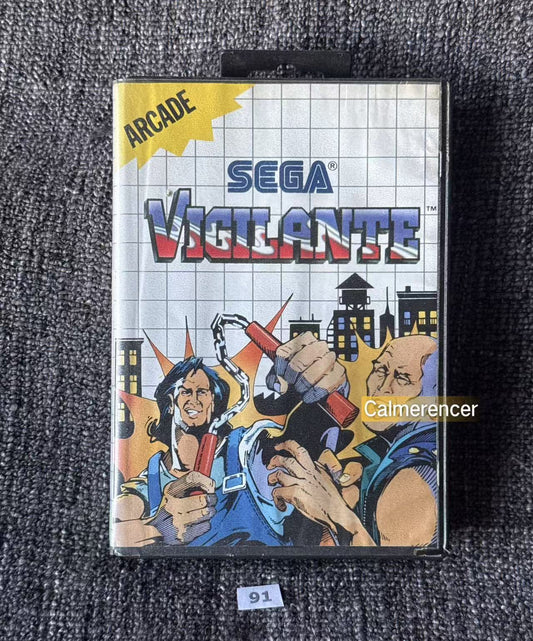 Vigilante Game - Sega Master System