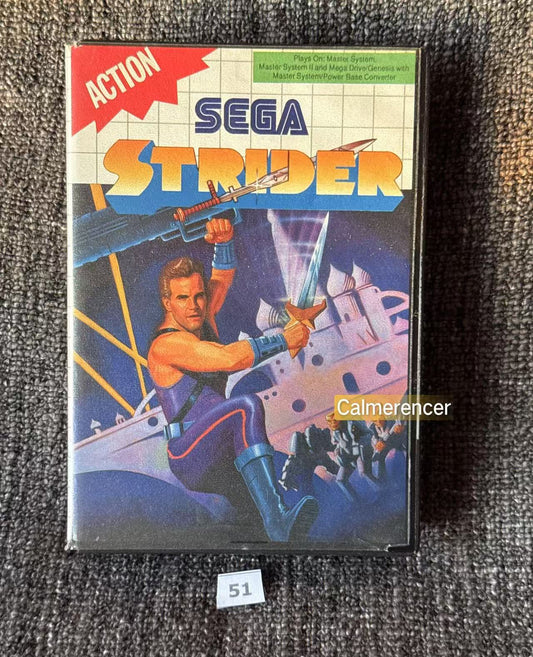 Strider Game - Sega Master System