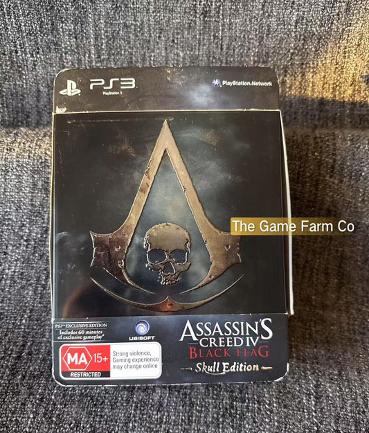 Assassin's Creed IV Black Flag Skull Edition Game - PS3 - Sony Playstation 3