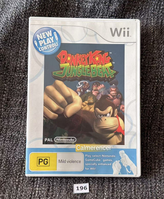 Donkey Kong Jungle Beats - Nintendo Wii game