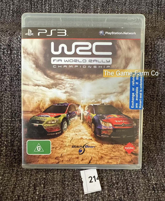 WRC FIA World Rally Championship Game - PS3 - Sony Playstation 3