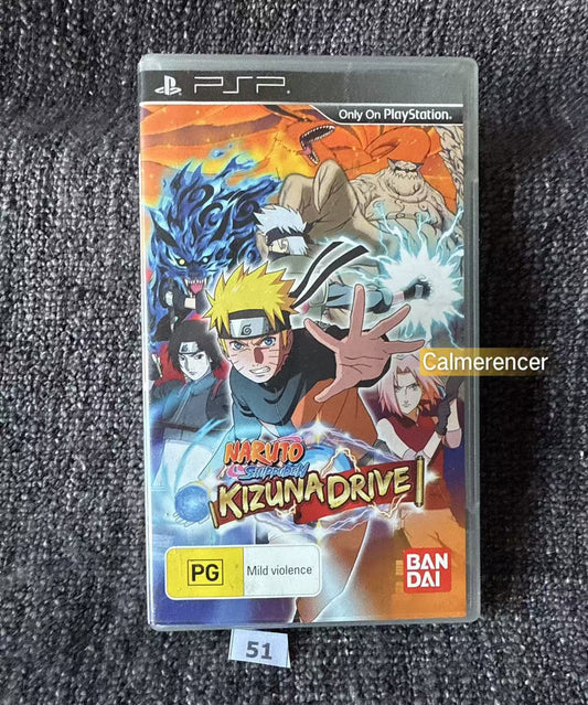 Naruto Shippuden: Kizuna Drive PSP Game - Playstation Portable