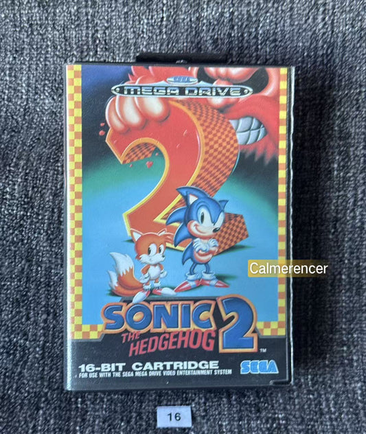 Sonic The Hedgehog 2 - Game - Sega Mega Drive